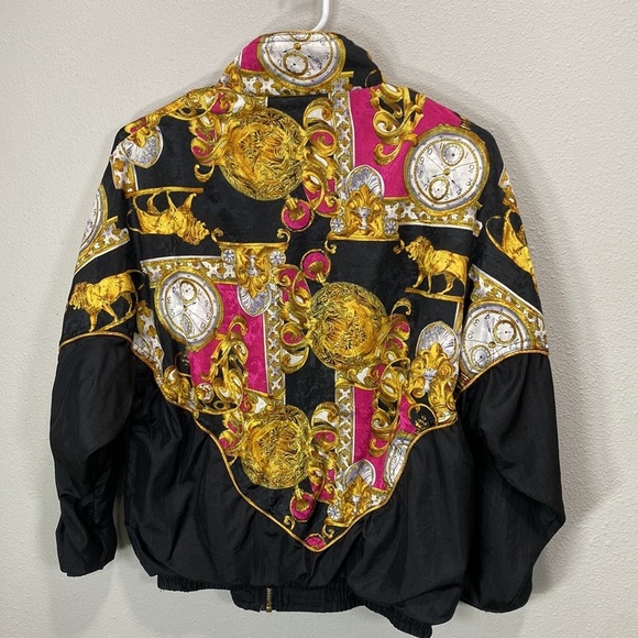 Vintage baroque jacket avait 80s‎ bright - Picture 4 of 7